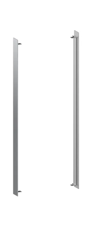 Keuco Seitenelemente r. und links, 14394, f. Halbeinbau, 50x735x3mm, verspiegelt, 14394000001 14394000001
