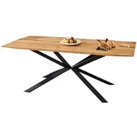 KAWOLA Esstisch YOSHA, Eiche massiv 220x95 cm