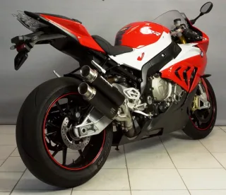Sport Auspuff Bodis GPX2-S Edelstahl Black BMW S 1000 RR Bj. 2015-2016 mit ABE