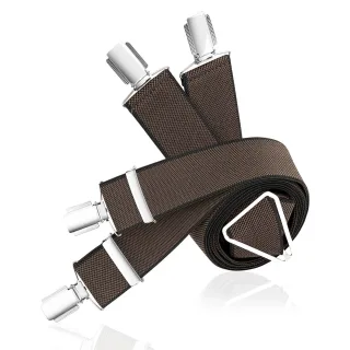 LINDENMANN - Hosenträger LINDENMANN X-Form olive - Gr. - 120