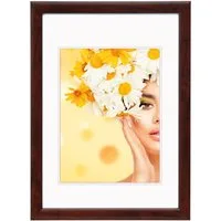 IDEAL TREND Bilderrahmen Kunststoffrahmen mit Klarglas Bilderrahmen PS-1 Frame Foto Collage Por