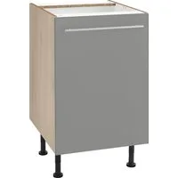 OPTIFIT Unterschrank Bern 50 cm breit, mit 1 Tür mit höhenverstellbaren Füßen, mit Metallgriff