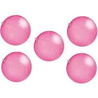 Macma Wasserball 5x Strandball / Wasserball / Farbe: pink