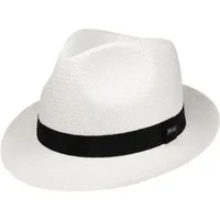 Lipodo Sonnenhut (1-St) Trilbyform mit Ripsband, Made in Italy
