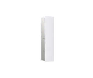 emco WC-Modul asis pure mit Glasfront Türanschlag rechts, Unterputz, 1-türig 730 mm, alpinweiss matt 975528411