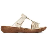 Rieker Rieker Damen-Flip-Flops Gold V2864-60 Badepantolette
