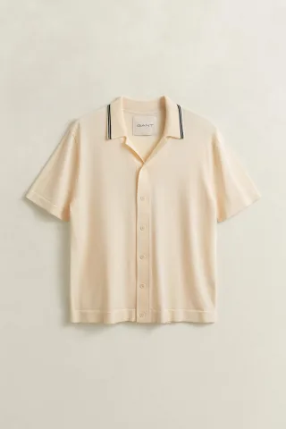 GANT - Polopullover creamed white - Gr. - L