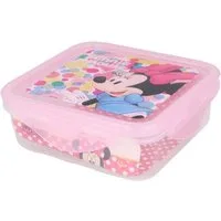 Disney Lunchbox Disney Minnie Mouse Lunchbox 500ml Brotdose für Kinder, 100% Polypropylen, (1-tlg)