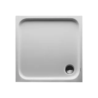 Duravit Quadrat-Duschwanne D-Code 720101000000000 Einbauversion, 800 x 800 mm, weiss