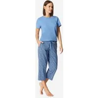 Schiesser Pyjamahose Mix Relax Schlafhose, Nacht Hose, Loungehose