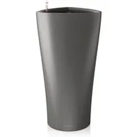 Lechuza® Blumentopf Pflanzsäule Delta 30 anthrazit metallic