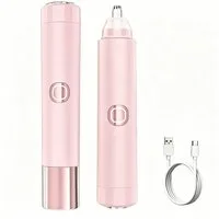 inschimmer Gesichtsepilierer 2-in-1 USB Augenbrauenrasierer Gesichtshaarentferner Epilierer Damen