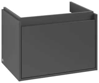 Villeroy & Boch Waschtischunterschrank Skyla C78500 622x436x 439mm 2 Ausz. Waschbecken mittig Grap C78500VR
