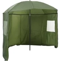 vidaXL Sonnenschirm Angel-Regenschirm Gelb-Armee 240 x 210 cm Oxford-Polyester