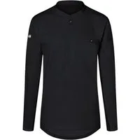 Karlowsky Fashion Langarmshirt KARLOWSKY Herren Arbeitsshirt PERFORMANCE Langarm Slim Schwarz