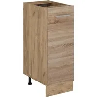 Vicco Apothekerschrank R-Line, Sonoma/Goldkraft Eiche, 30 cm ohne Arbeitsplatte (1-St)