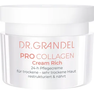 Dr. Grandel Cream Rich Glättende Gesichtscreme für trockene Haut