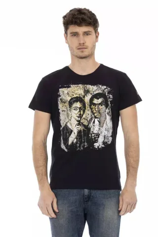 Grafik-T-Shirt mit kurzen Ärmeln und Rundhalsausschnitt