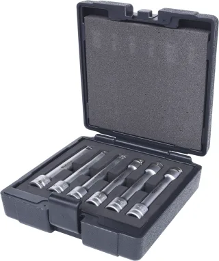KS Tools 1/2" Torx-E-Stecknuss-Satz, 6-tlg, E10-E20 - 911.4450