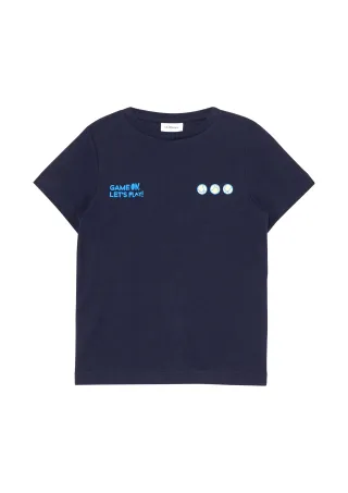 s.Oliver - T-Shirt blau - Gr. - 98