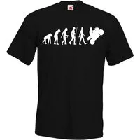 Youth Designz T-Shirt Evolution Motorrad Herren T-Shirt mit modischen Frontprint