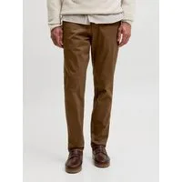 Jack & Jones Chinohose JJIMARCO mit Badge und hohem Tragekomfort unifarben, modisch, slim fit, Baumwollmischung