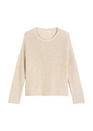 Marc OPolo Casual - Strickpullover oversize beige - Gr. - M