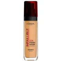 L'ORÉAL PARIS Foundation INFAILLIBLE 32H FRESH WEAR MAKE-UP FOUNDATION, wirkt bis zu 32 Stunden lang wie frisch aufgetragen