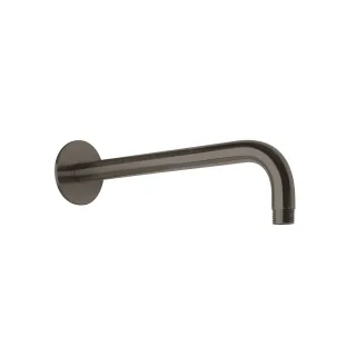 Herzbach spa ix pvd wandarm 350 rosette 70 rund black, Black Steel, 21.960350.1.40 21.960350.1.40