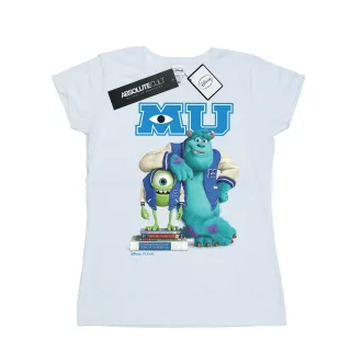 Disney - "Monsters University" T-Shirt für Damen (Weiß)