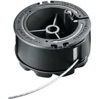Bosch Home & Garden Rasentrimmer-Ersatzspule, Spule mit Faden für Akku UniversalGrassCut