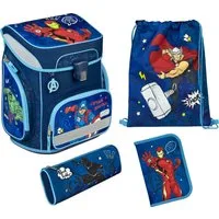 Scooli Schulranzen EasyFit, Avengers (5-tlg)