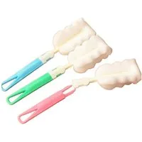 Botells Reinigungsbürste Schaumstoffbürste für Flaschen, Gläser, sanfte, effektive Reinigung, (1-tlg), lebensmittelecht, geschmacksneutral