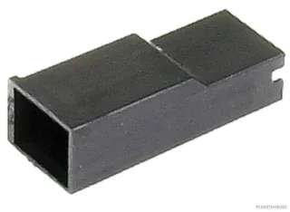HERTH&BUSS Steckgehäuse, AMP Positive Look, 1-polig schwarz - 50290222