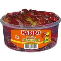 HARIBO Süßigkeit, Haribo Colaschlangen mit Cola Zitrone und Cola Kirsch Geschmack 1050g