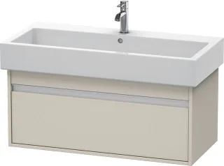 Duravit Ketho Waschtischunterbau wandhängend Taupe Matt 950x440x410 mm - KT668809191 KT668809191