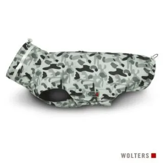 Wolters Outdoorjacke Camouflage Mops&Co. grau/ schwarz 32 cm