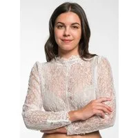 Spieth & Wensky Dirndlbluse Ermelina (1-tlg) mit Alloverspitze