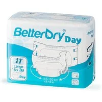 BetterDry Inkontinenzslip BETTERDRY Day Inkontinenz-Slip L7 110-150 cm, 18 St (18-St)