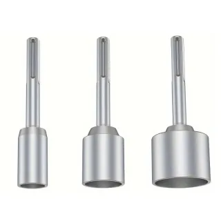 Ground Rod Driver SDS-MAX 30/45/65mm Steel Drill Bit Sleeve Heavy Duty Rotary Hammer Wide Compatibility Anti-corrosion I