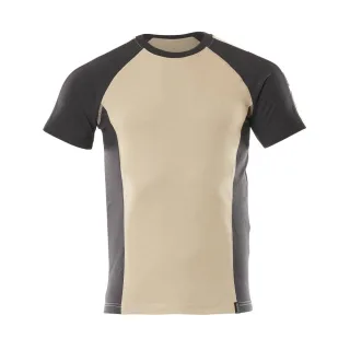 MASCOT Potsdam T-Shirt Hellkhaki / Schwarz S - 50567-959-5509-S