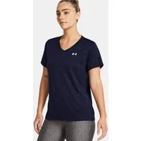 Under Armour® Trainingsshirt TECH SSV- TWIST mit V-Ausschnitt, Kurzarm-Design, schnell trocknend, atmungsaktiv