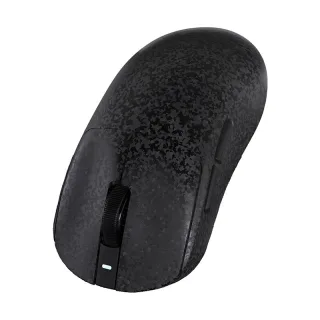 AJAZZ AJ199 Carbon Fiber Wireless Gaming Mouse Tri-Mode PAW3311 Sensor 24000 DPI 500mAh Battery Esports Mouse 60g Lightw