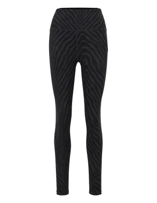 venice beach - PLW_Colorado Springs 1090 AOP Tights 1/1 aop new skin_anthracite - Gr. - L