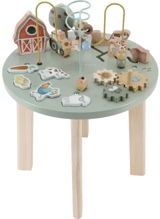 Little Dutch Holz-Aktivitäten-Tisch Little Farm