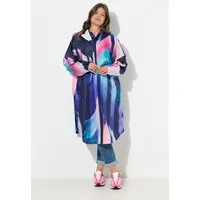 Laurasøn Funktionsjacke Funktions-Regencape Unisex Print Kapuze