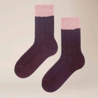 KUNERT Socken "Socke Winter Plait"