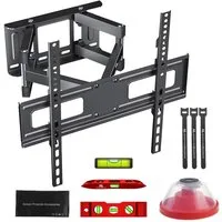 Maclean TV-Wandhalterung MC-788, (bis 75 Zoll, TV-Halterung 32-75'' 50kg einstellbar)