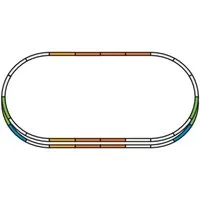 PIKO Modelleisenbahn-Set H0 Gleis-rgänzungs-Set 55340