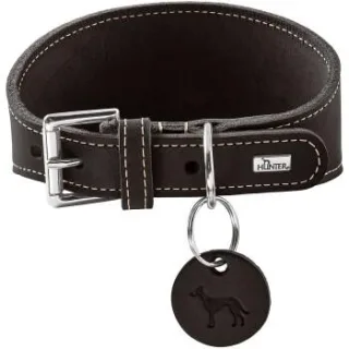 Dog Sport HUNTER Windhundhalsband aalborg schwarz S